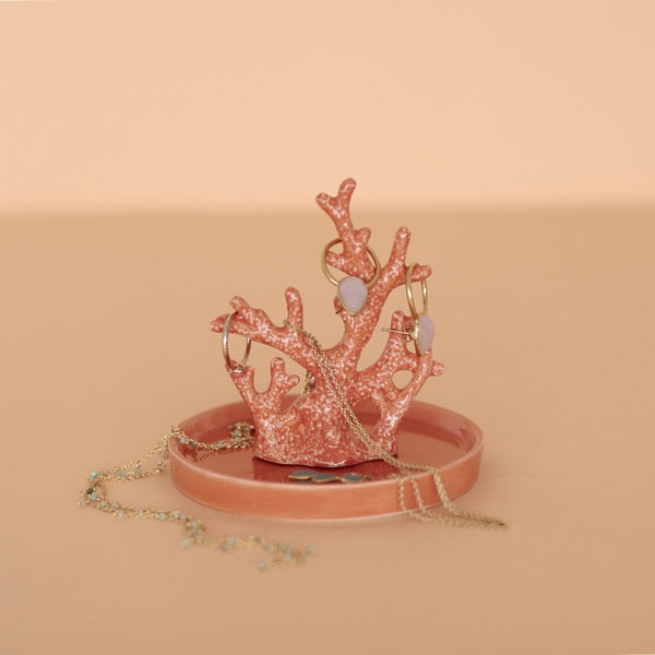 Balvi Ring Holder Arrecife Coral Porcelain