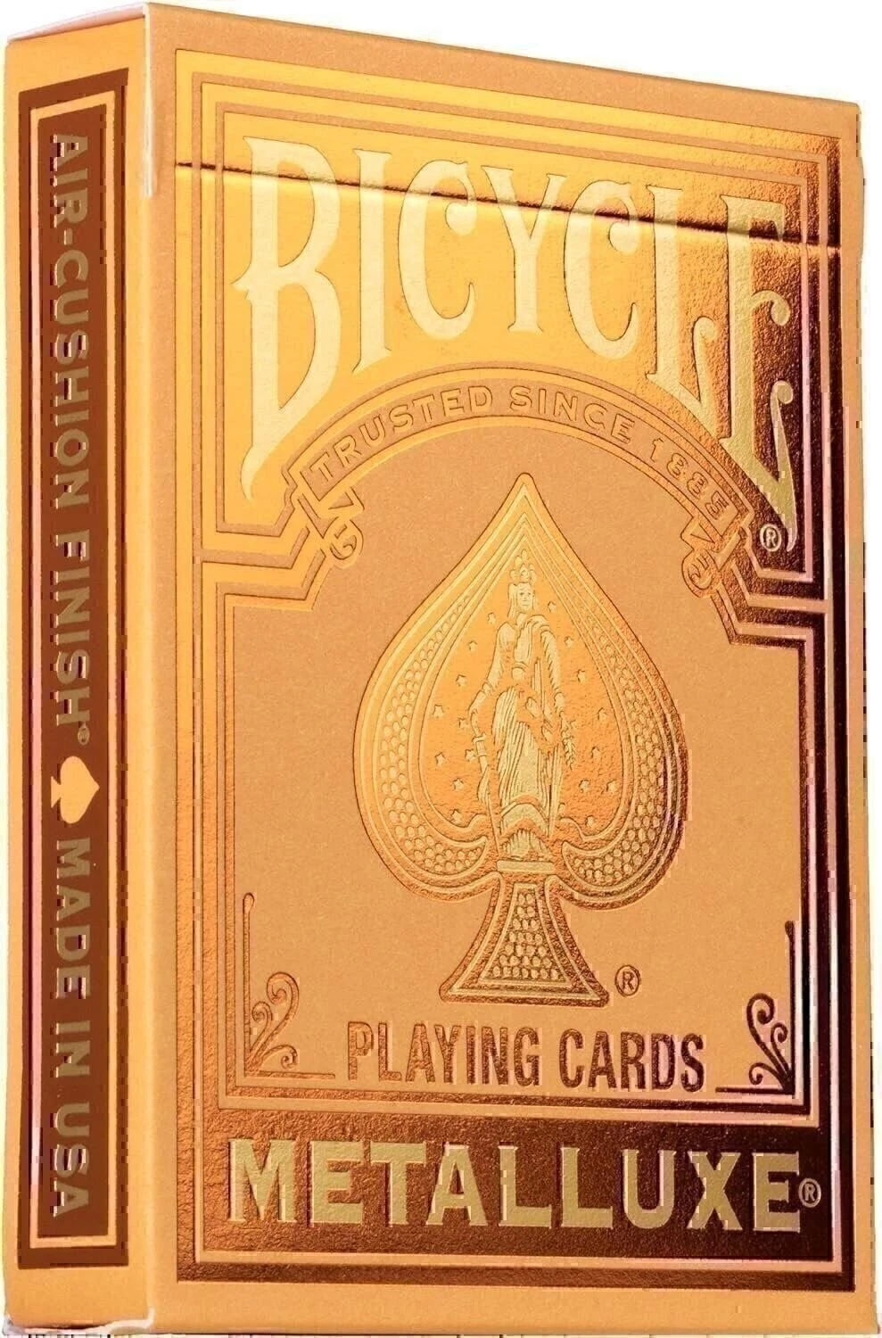 Playing Cards: Bicycle - Metalluxe Orange