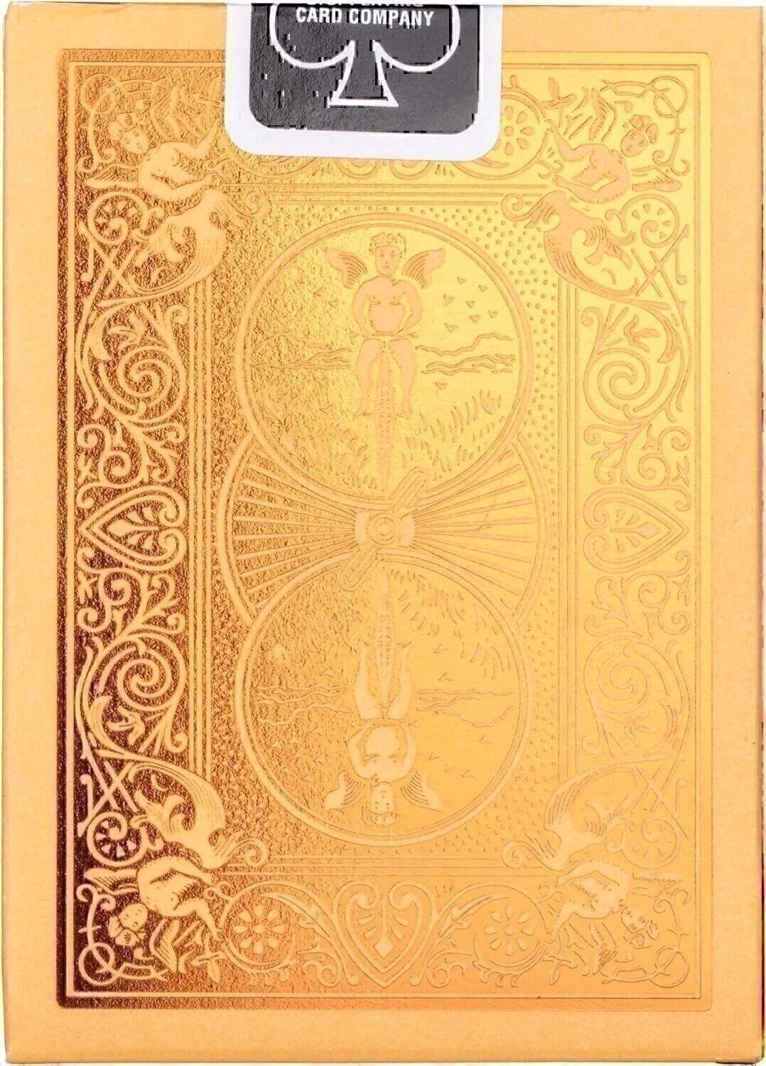 Playing Cards: Bicycle - Metalluxe Orange