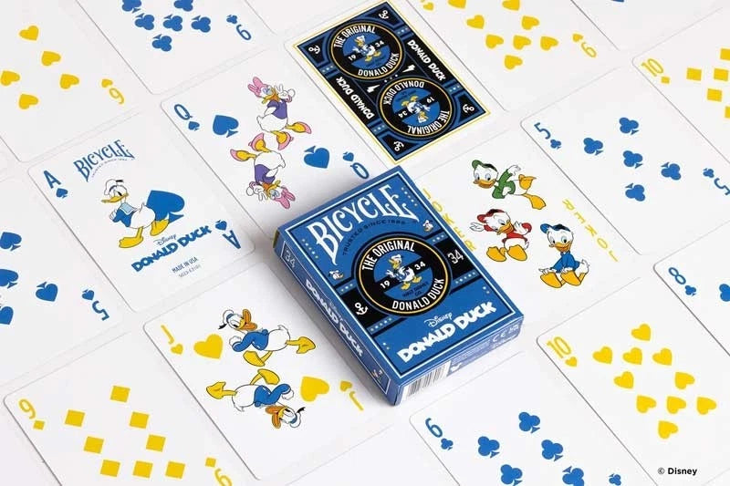 Playing Cards: Bicycle - Disney - Donald Duck