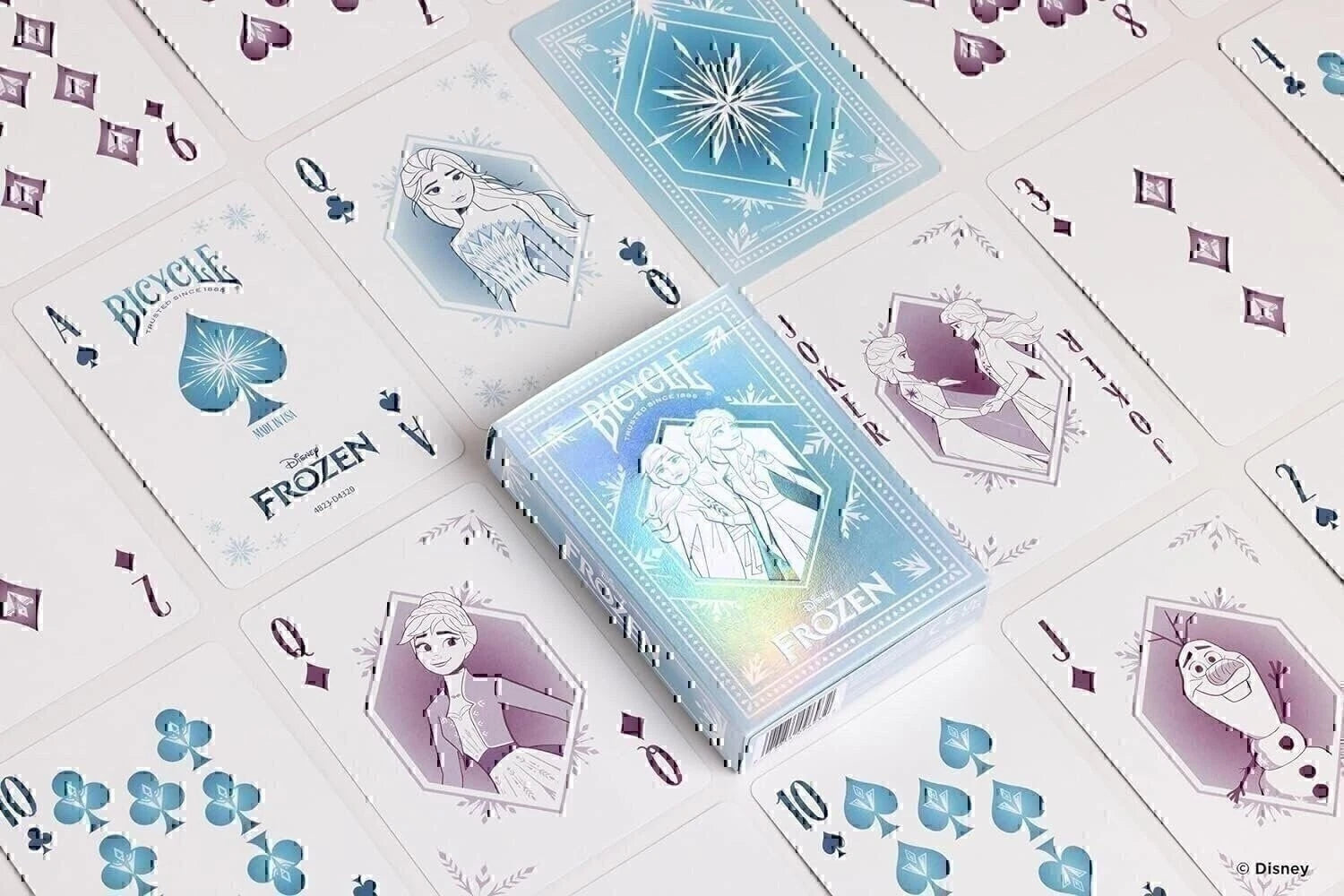 Playing Cards: Bicycle - Disney - Frozen Blue