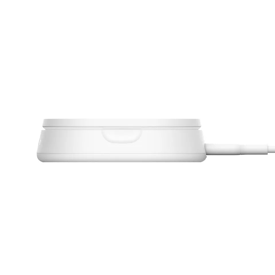 BELKIN W.CHRGR QI2 CHRG PRO 15W FOLDING PAD/STAND WHT