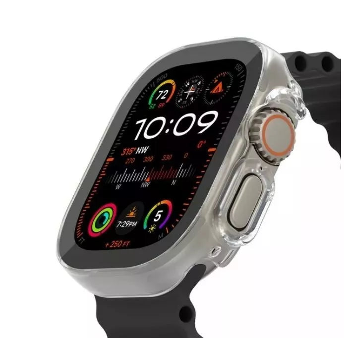 BELKIN S.P OVR CLEAR APPLE WATCH ULTRA 1/2 49MM TG BUMPER AM