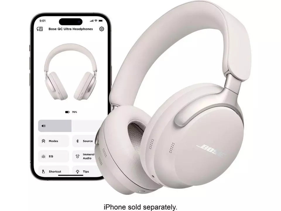 Bose QuietComfort Ultra Wless Noise Cancelling Headphone WHT