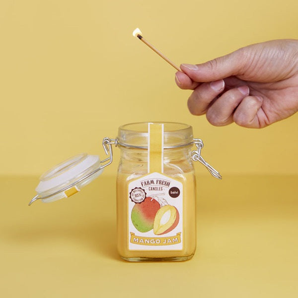 Balvi Scented Candle Farm Fresh Magno Wax/Glass