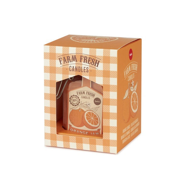 Balvi Scented Candle Farm Fresh Orange Wax/Glass