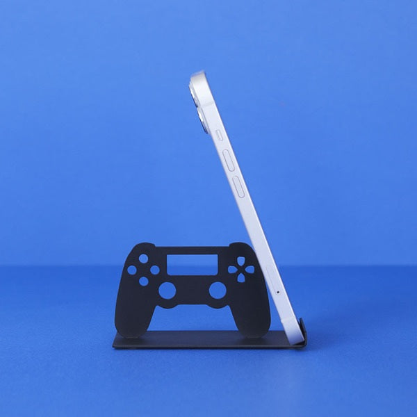 Balvi Smartphone Holder Joypad Black Metal