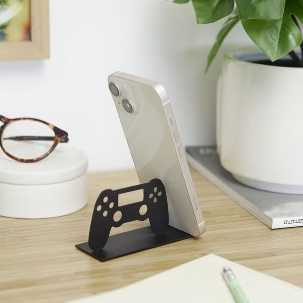 Balvi Smartphone Holder Joypad Black Metal