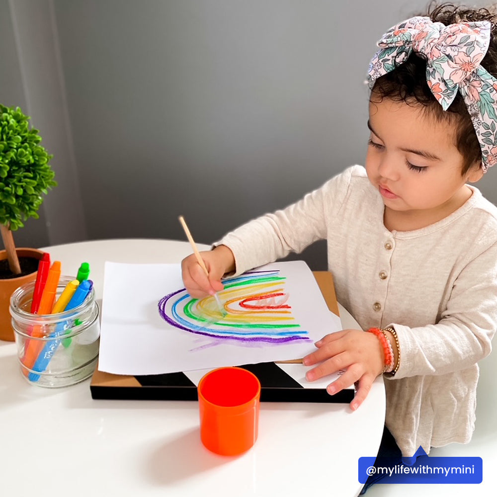 Ooly Smooth Stix Watercolor Gel Crayons 7 Pc Set