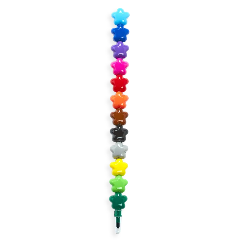 Ooly Stack Of Stars Stacking Crayons