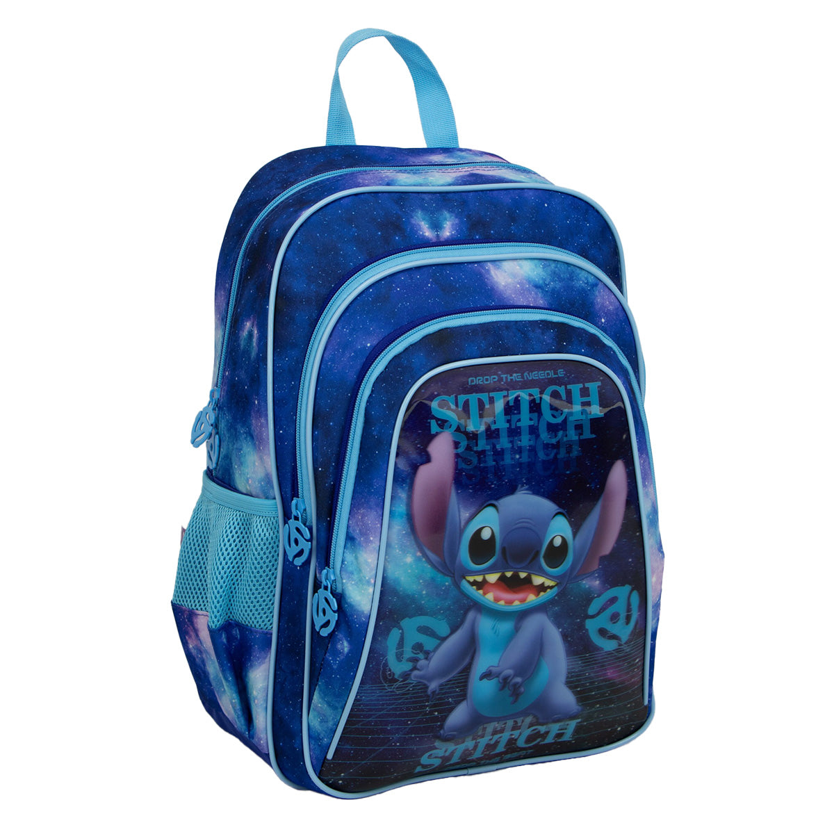 Stitch 16" Backpack, 3 Compartments & 2 SP 7517Dtt
