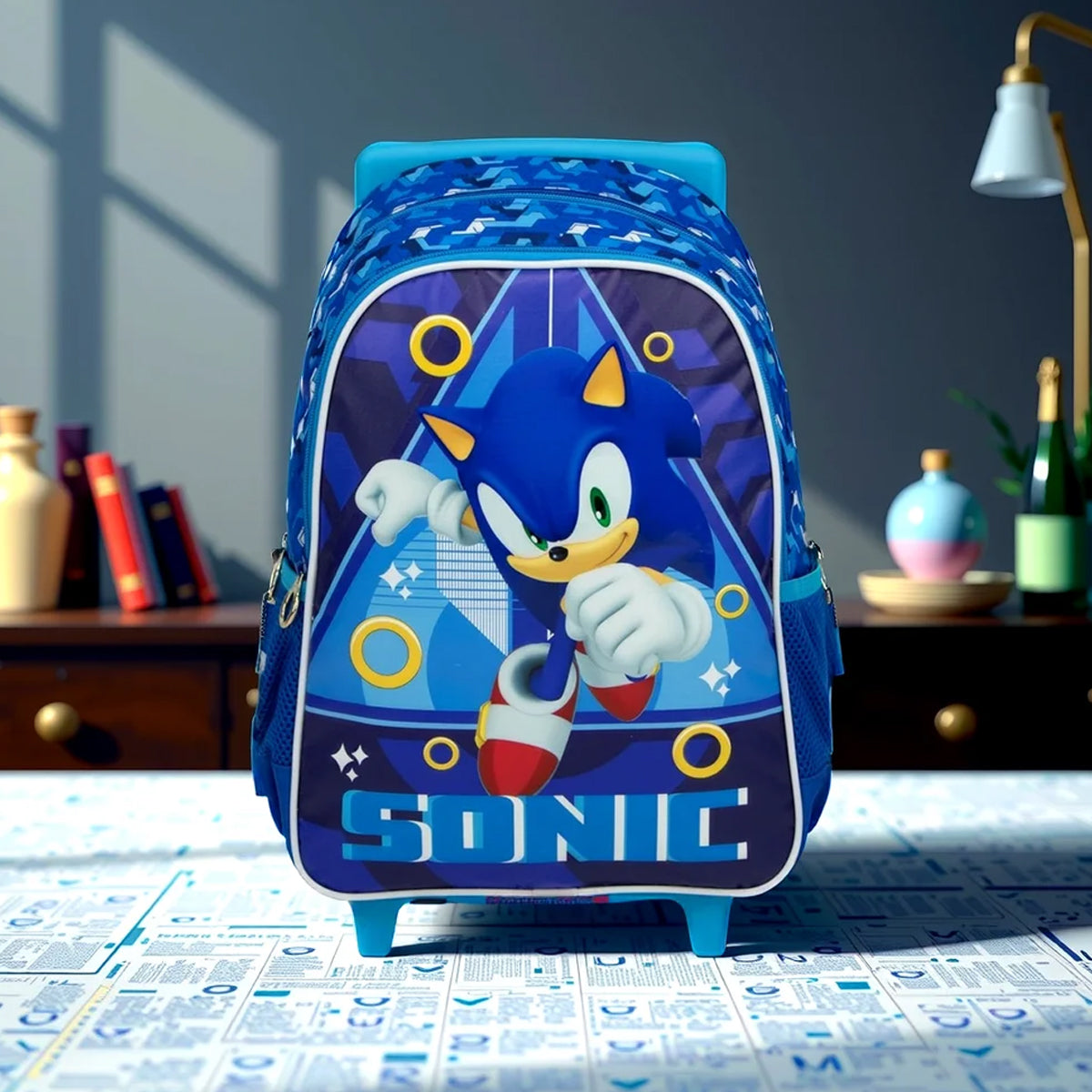 Sonic 14.3" Trolley Backpack, 2 Compartments & 2 SP