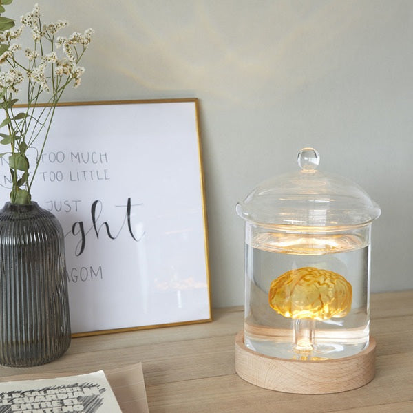 Balvi Table Lamp Brain Glass