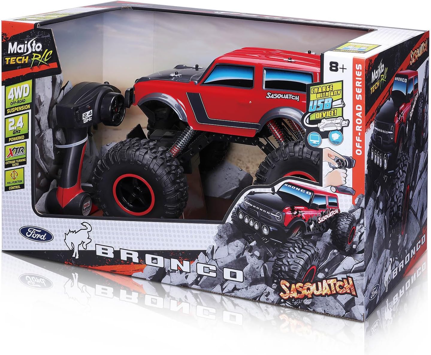 Maisto R/C 1:10 Ford Bronco Sasquatch