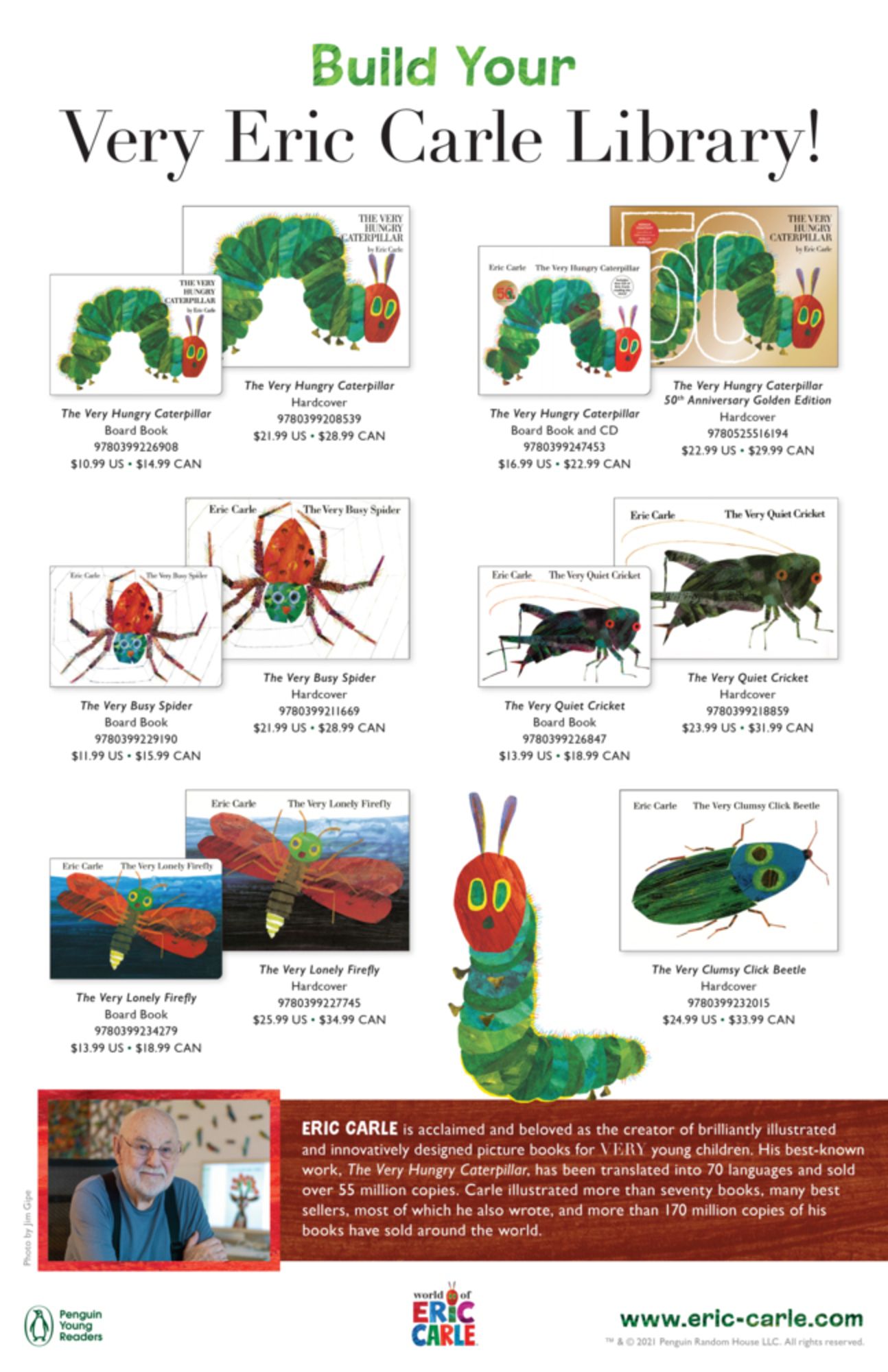 The Very Hungry Caterpillar board book