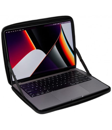 غطاء Thule Gauntlet 4 لجهاز ماكبوك 13-14 بوصة - أسود