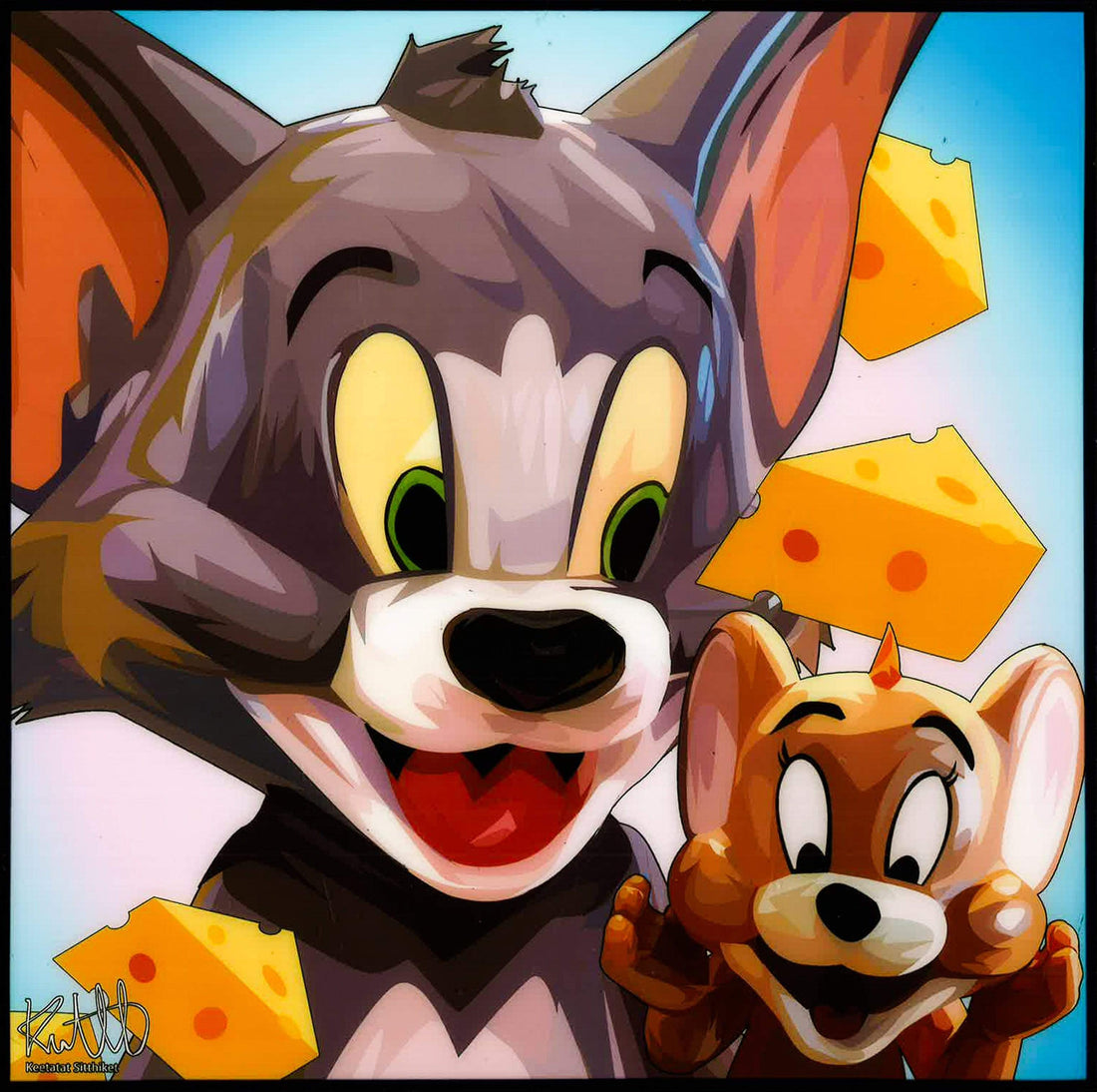 TOM JERRY 25X25