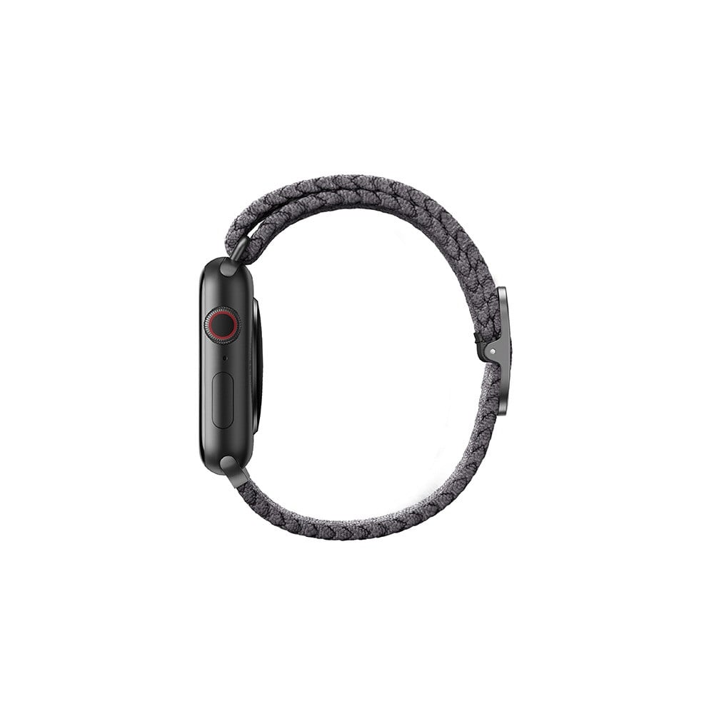 UNIQ ASPEN BRAIDED APPLE WATCH STRAP 41/40/38MM - GRANITE GREY