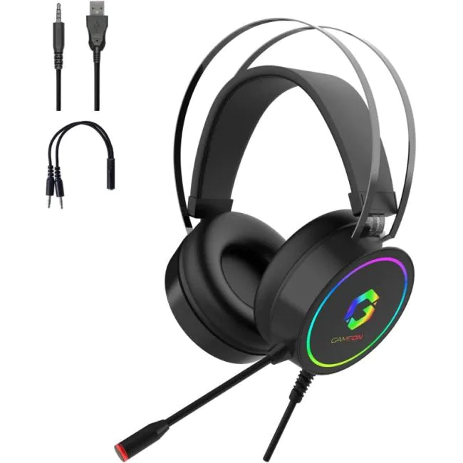 Gameon Got200A Thunderstrike Rgb Gaming Headset - Black