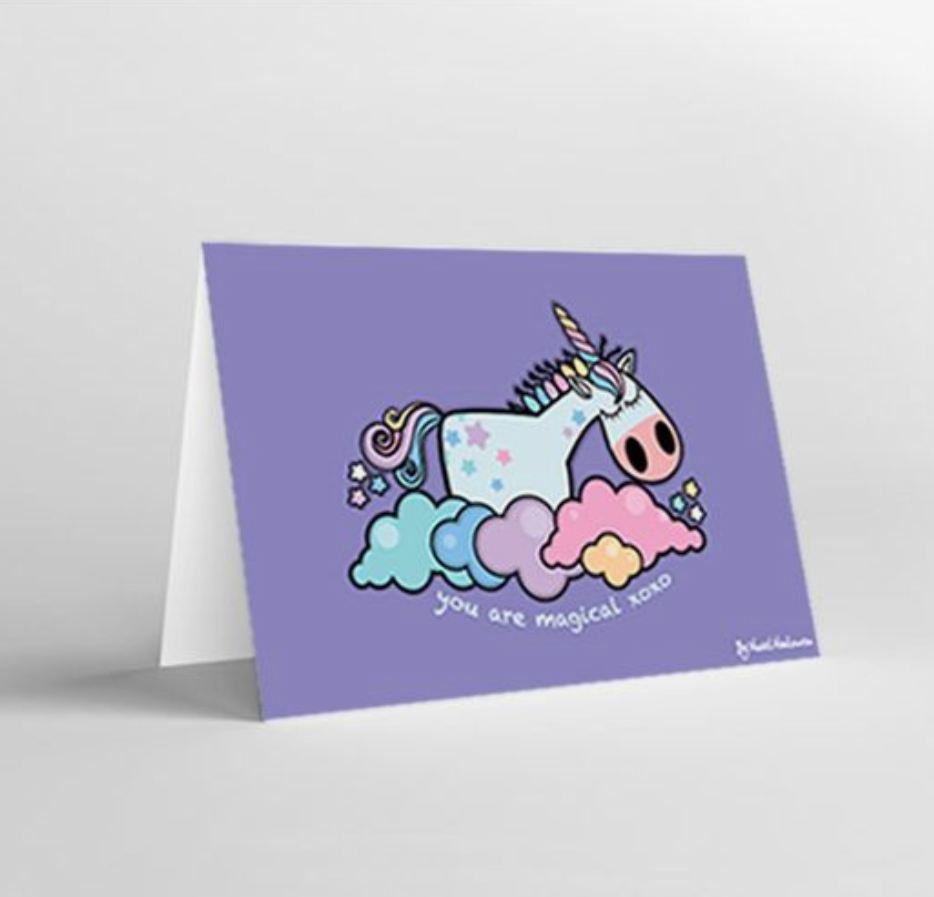 Mukagraf You Are Magical Xoxo Std Greeting Cards