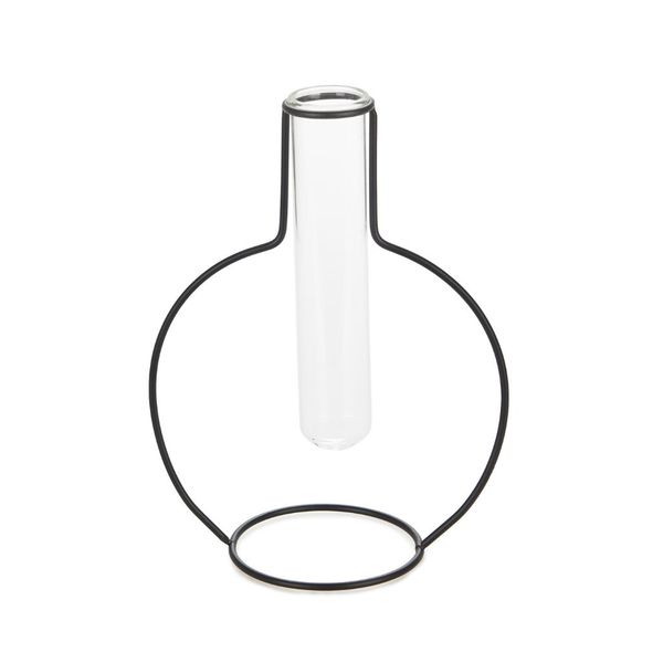 Balvi Vase Round Silhouette Black