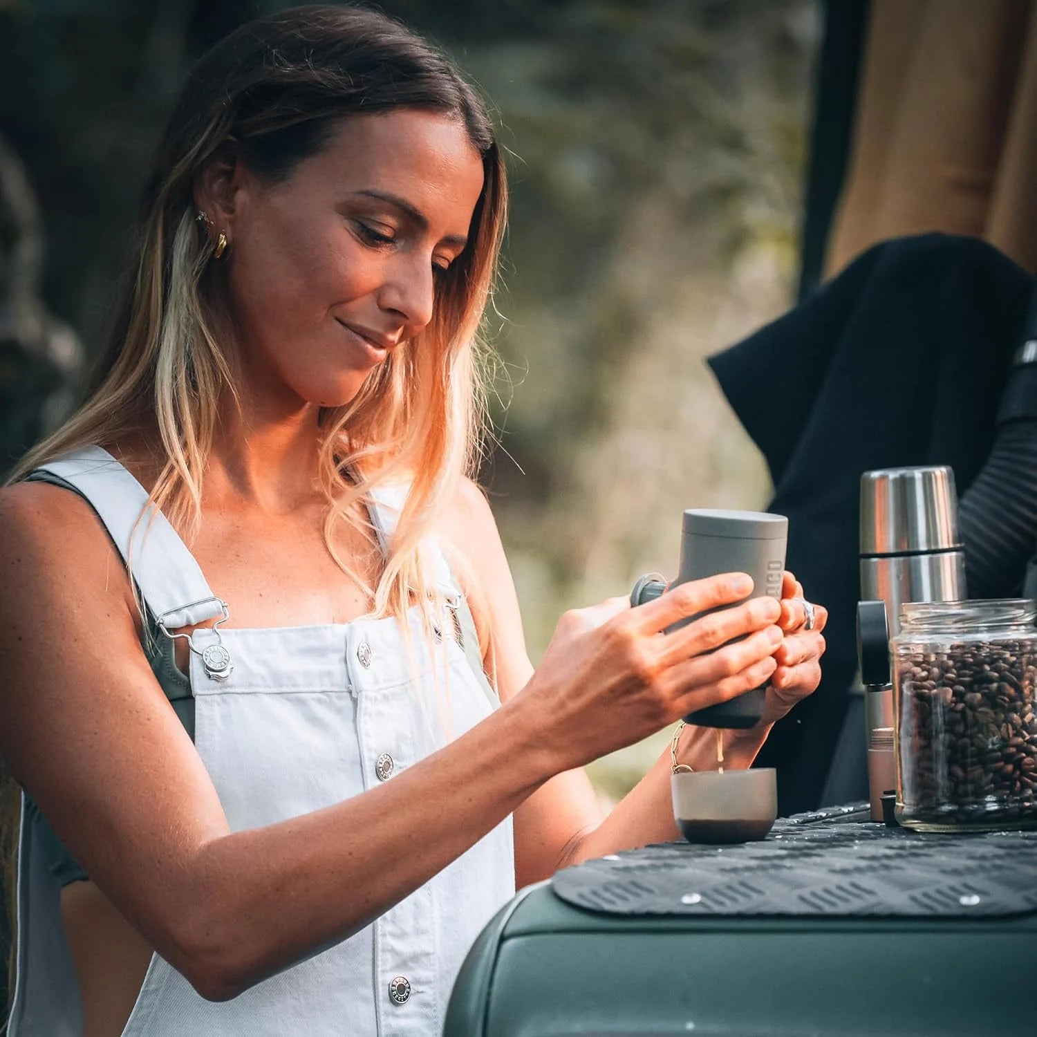 WACACO MINIPRESSO GR2 GROUND COFFEE BLACK