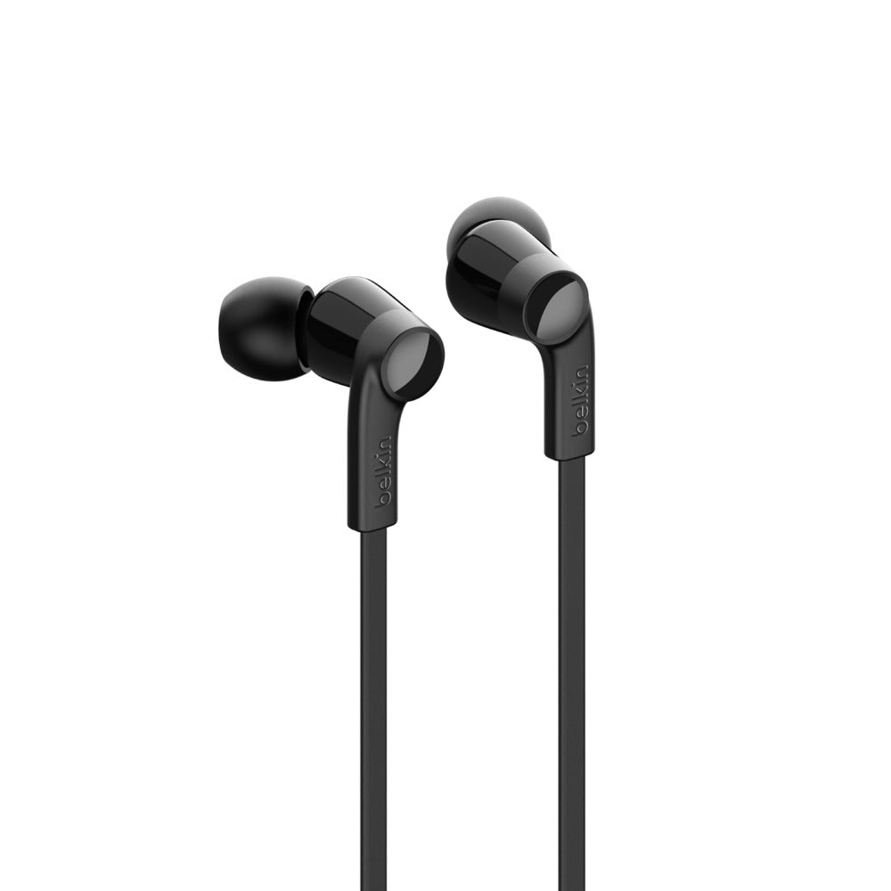 BELKIN - EARPHONES - LIGHTNING - IN-EAR - BLACK