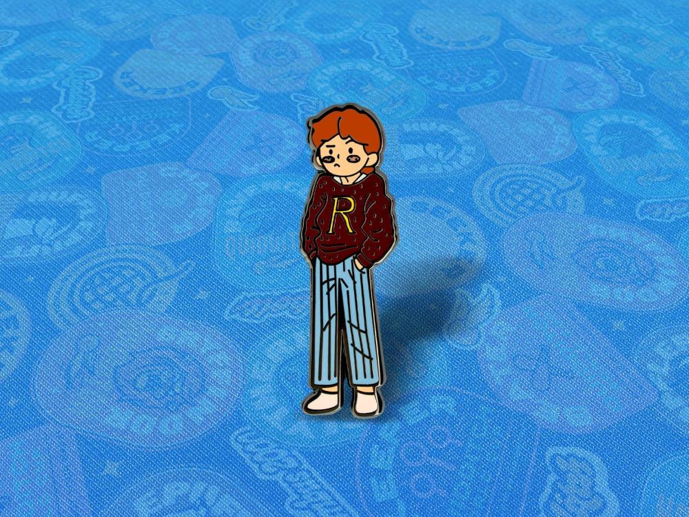 Rons Stylized Character Art Pin