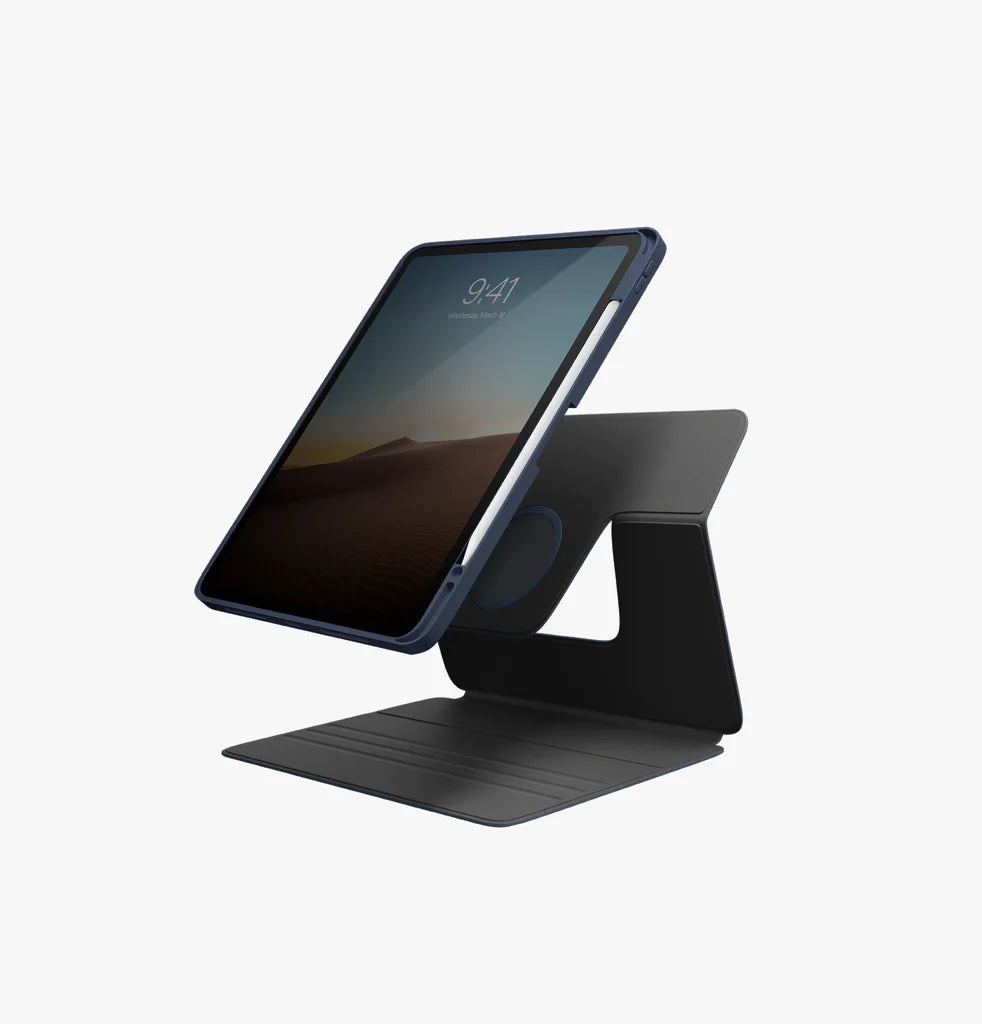 Uniq Rovus Magnetic 360 rotating detachable case Black for ipad Pro 11 2022/21 air 10.9 2022/20