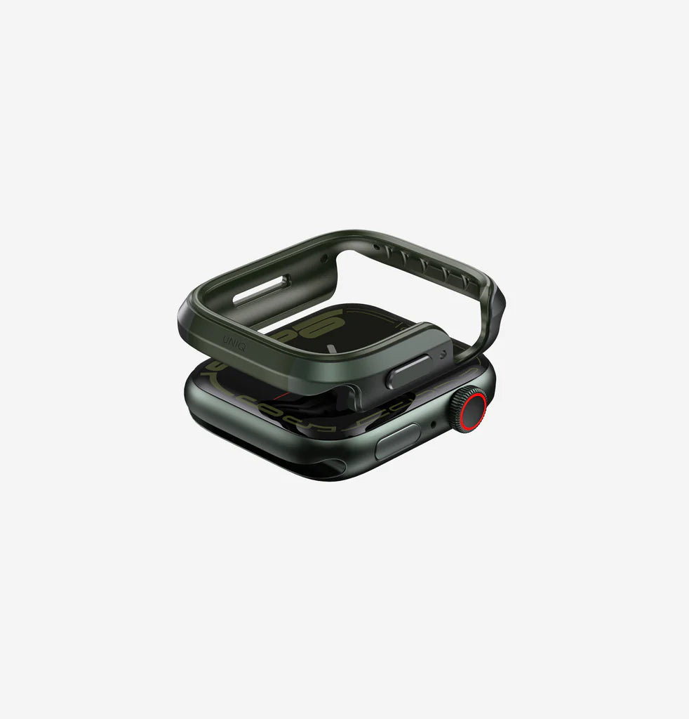 UNIQ VALENCIA APPLE WATCH CASE 45/44MM - HUNTER GREEN