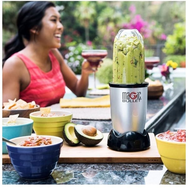 Magicbullet 400W motor base stainless steel MB4-0612M
