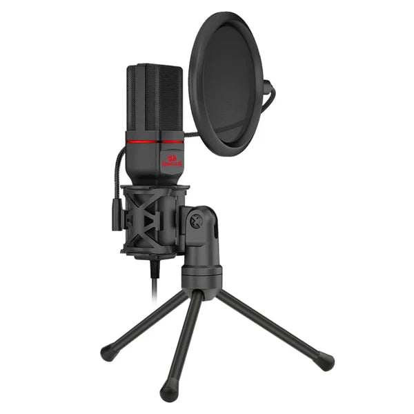 ميكروفون ألعاب احترافي Redragon Seyfert GM100 مع فلتر صوت