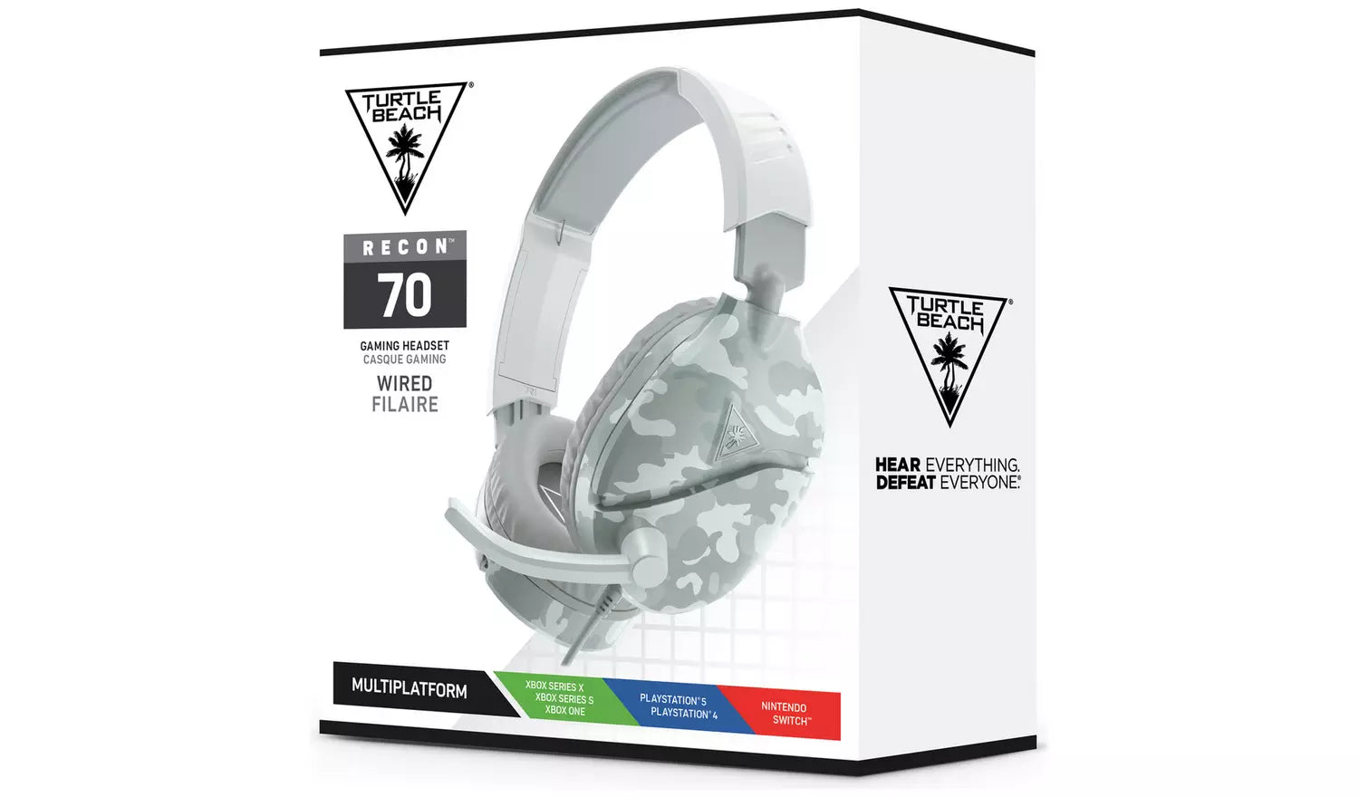 Turtle Beach Recon 70 Artic Camo EF, FG, ROTW Gaming Headset