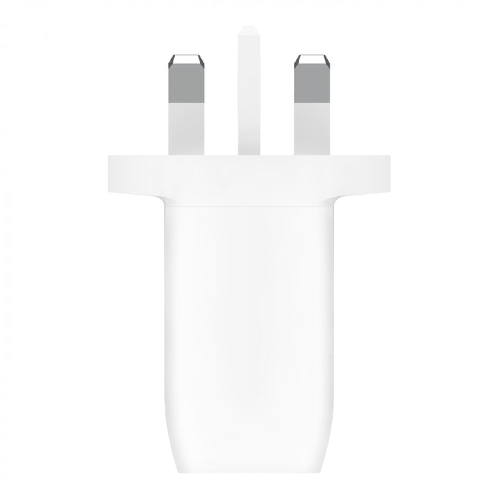 BELKIN WALL CHARGER 60W 2X USB C 30W + 30W PPS - WHITE