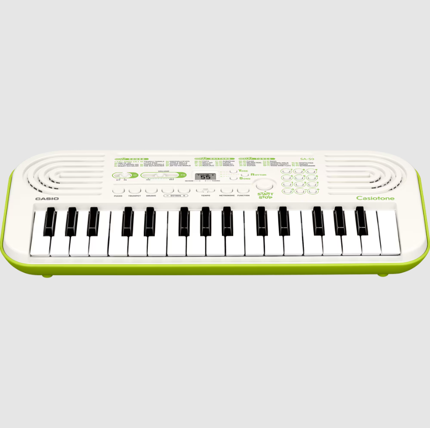 Casiotone SA-50 Mini Keyboard 32 Keys - White