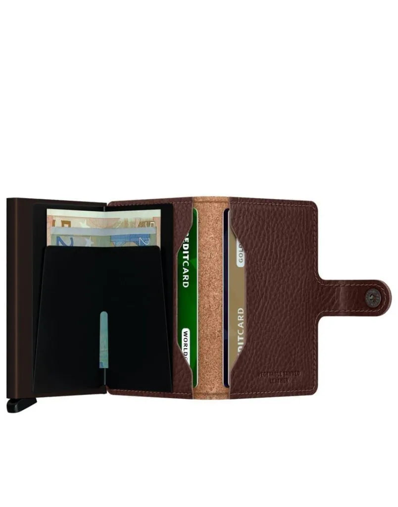 Secrid Miniwallet Vegetable Tanned Espresso-Brown