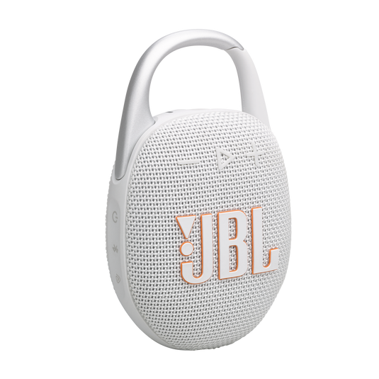 JBL CLIP 5 Portable Bluetooth Speaker White