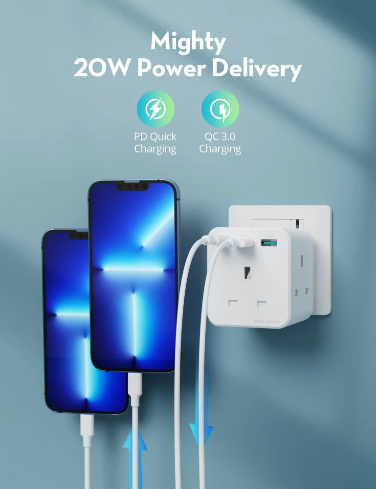 RAVPower RP-PC1037 PD Pioneer 20W wall charger White