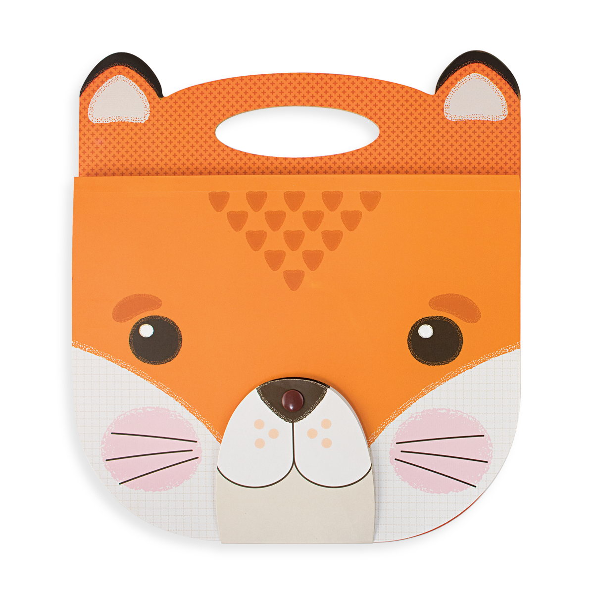 Ooly Animal Carry Along Sketchbook Fox 9 X 7 Paper