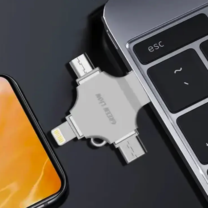 Green Lion 4-in-1 USB Flash Drive 128GB