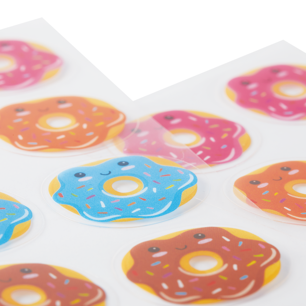 Ooly Stickiville Stickers: Happy Donuts Skinny 2 Sheets
