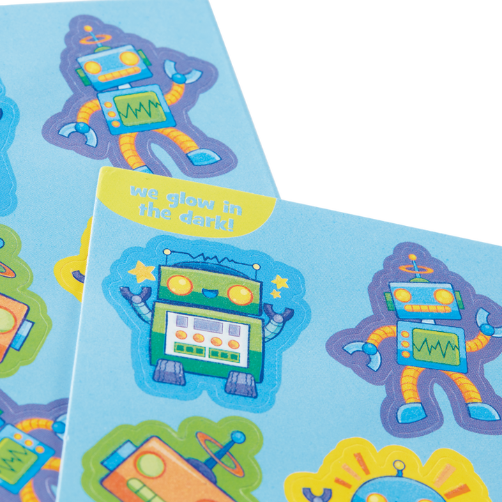 Ooly Stickiville Stickers: Robots Skinny 2 Sheets