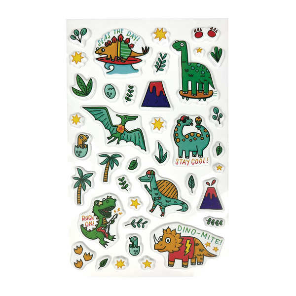 Ooly Stickiville Stickers: Dino Mite Standard 1 Sheet