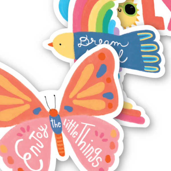 Ooly Stickiville Stickers: Dream Vinyl Set Of 4