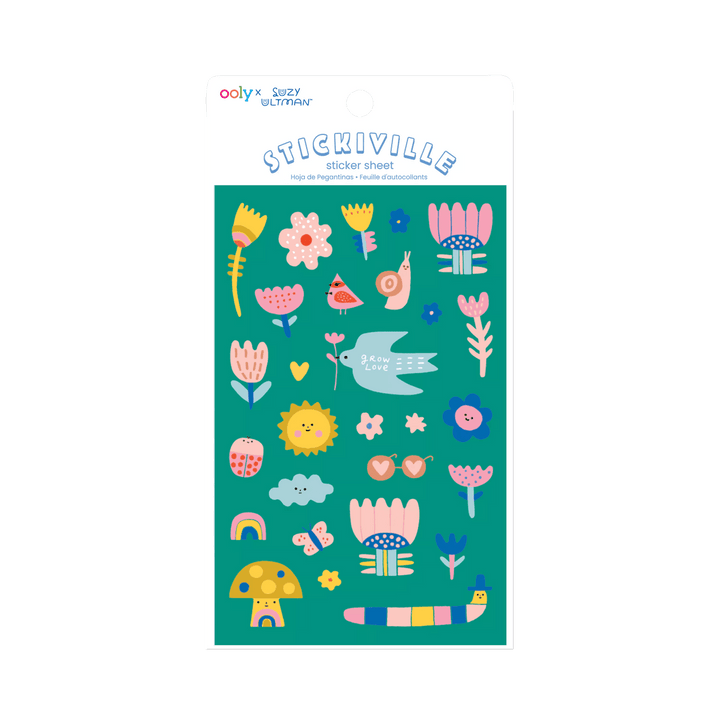 Ooly Stickiville Stickers X Suzy: Garden Of Love Standard 1