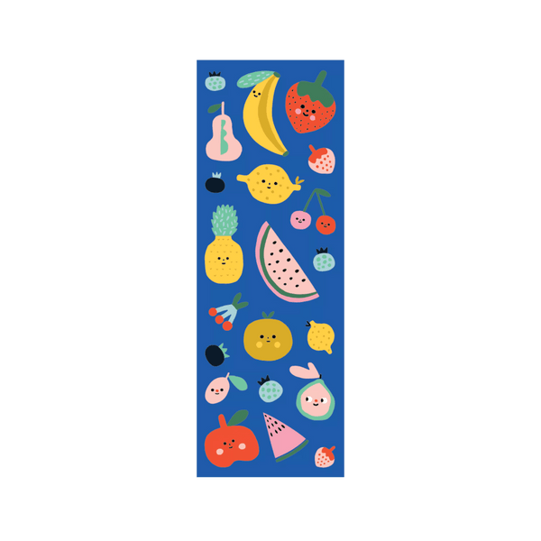 Ooly Stickiville Stickers X Suzy: Fruit Salad Skinny 2 Sheet