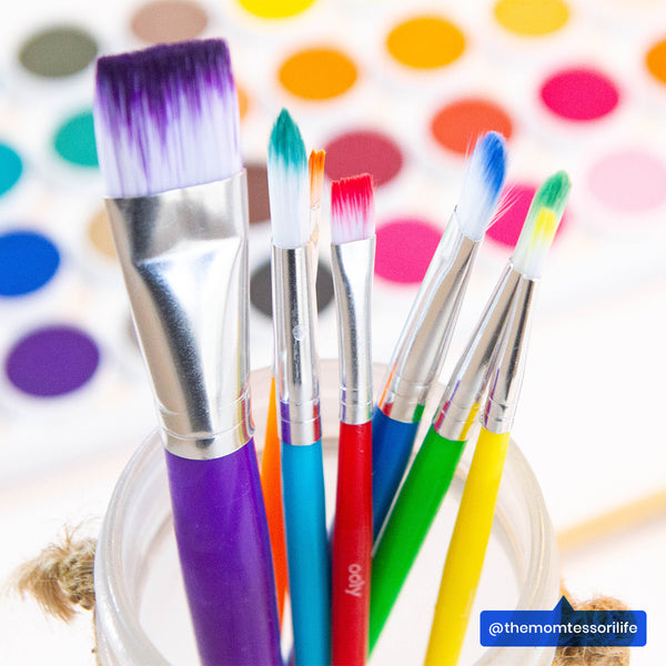 Ooly Lil Paint Brushes Set Of 7