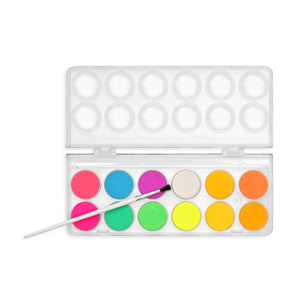 Ooly Chroma Blends Neon Watercolor Paint 13 Pc Set