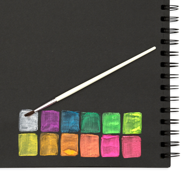 Ooly Chroma Blends Neon Watercolor Paint 13 Pc Set