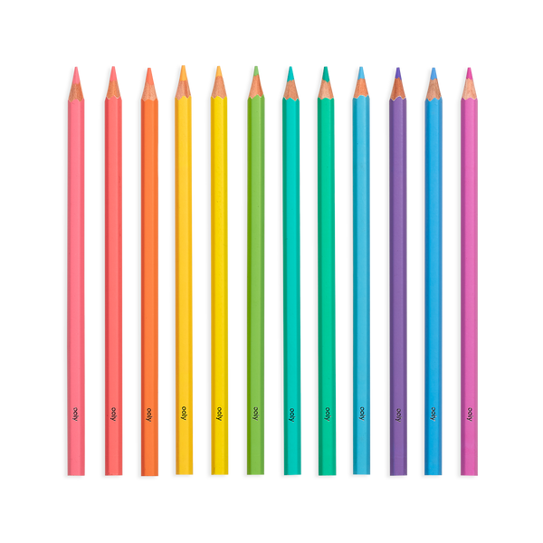Ooly Pastel Hues Colored Pencils Set Of 12
